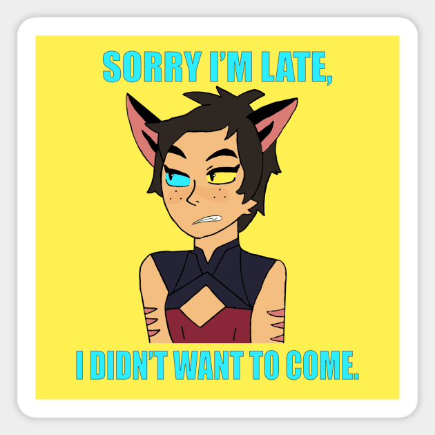 Catra Didn't Want To Sticker by TheThree